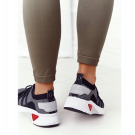 Big Star Dámská sportovní bota paměť pěna velká hvězda HH274532 Tmavě šedá 2