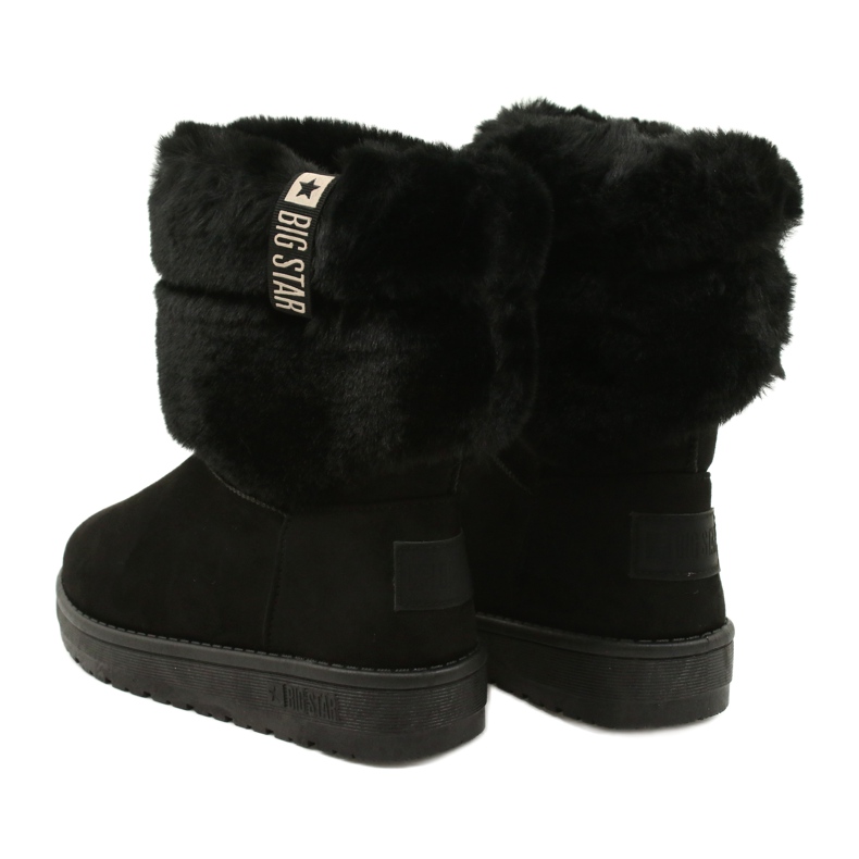 Big Star Dámská zahřátá velká hvězda Mukluki II274123 černá 3