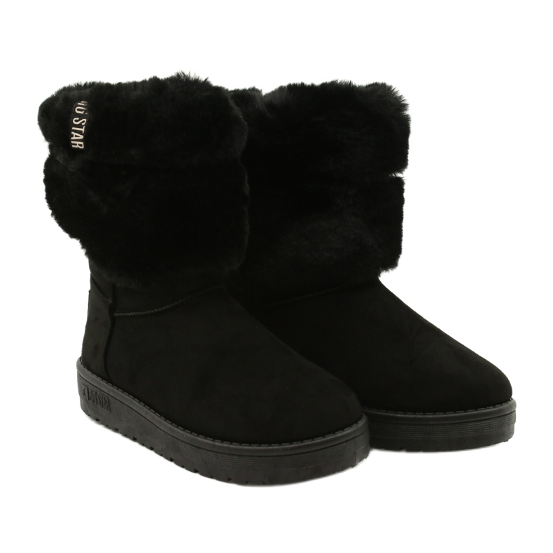 Big Star Dámská zahřátá velká hvězda Mukluki II274123 černá 5