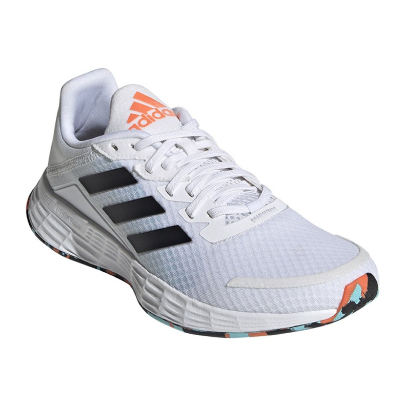 Běžecké boty Adidas Duramo Sl K Jr GV9817 bílý černá 2