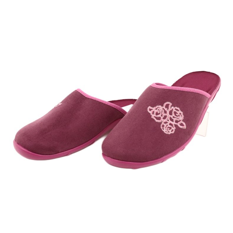 Befado barevné dámské boty pu 235D158 červené 3