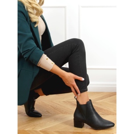 Černé boty Chelsea, černé G-248 Black černá 2