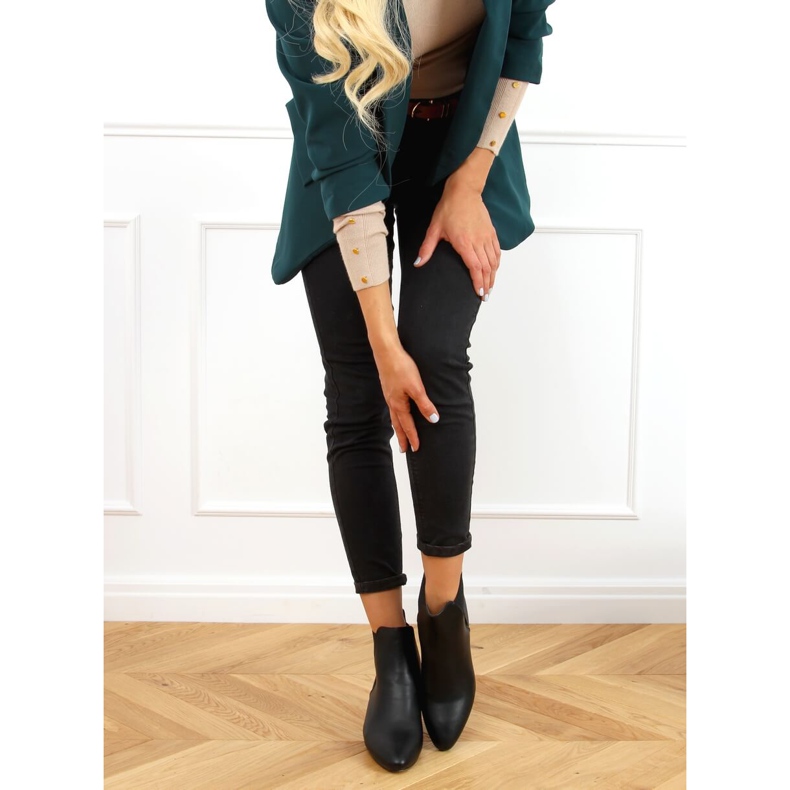 Černé boty Chelsea, černé G-248 Black černá 1