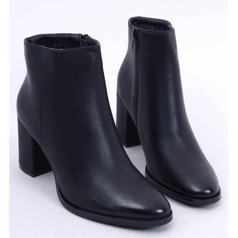 Černé vysoké podpatky 1903 Černá černý 1