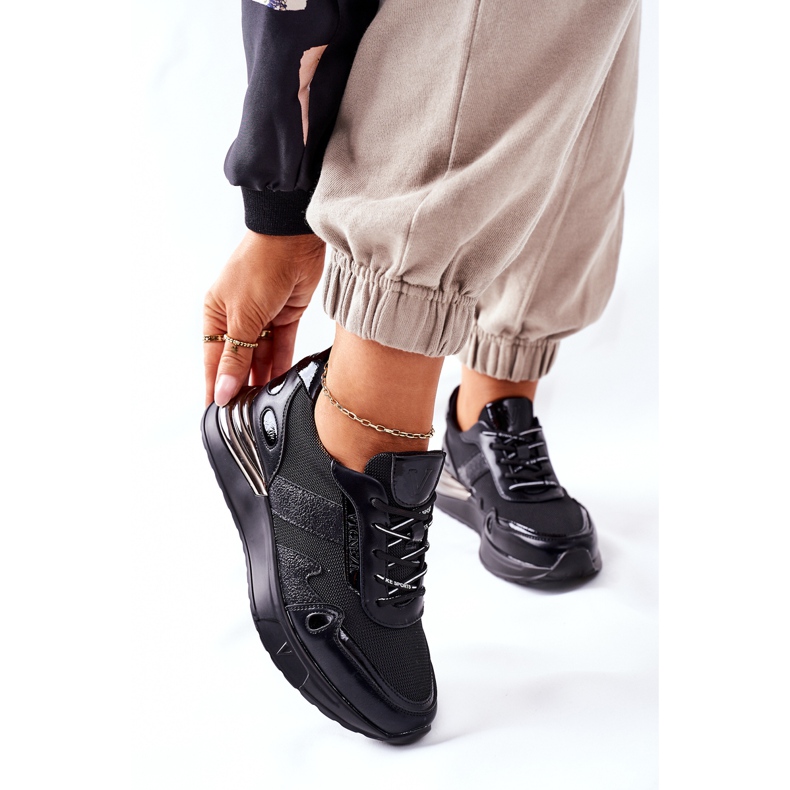 Vinceza Dámské sportovní boty Tenisky černé Manitoba černá 2