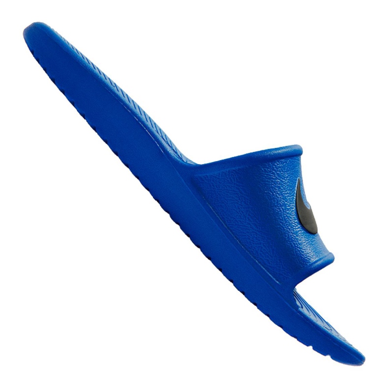 Pantofle Nike Kawa Shower M 832528-403 černý modrý 3