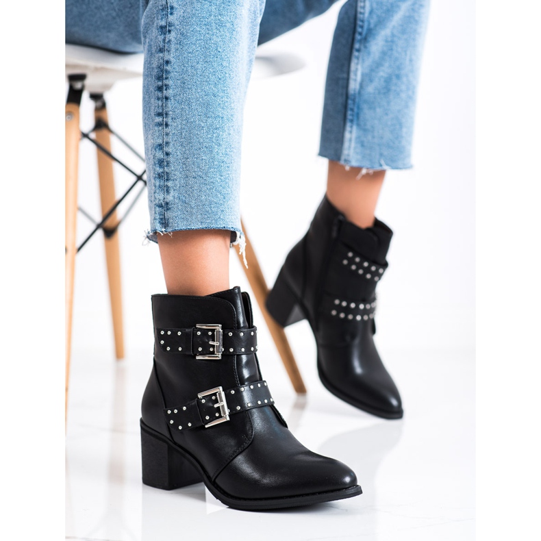 Sixth Sense Skalní boty na vysokých podpatcích černá 2