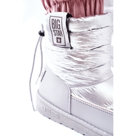 Dámské sněhové boty Big Star II274118 Silver stříbro 2