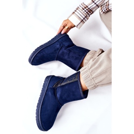 Dámské sněhové boty Big Star EE274416 Námořnická modř námořnická modrá 1