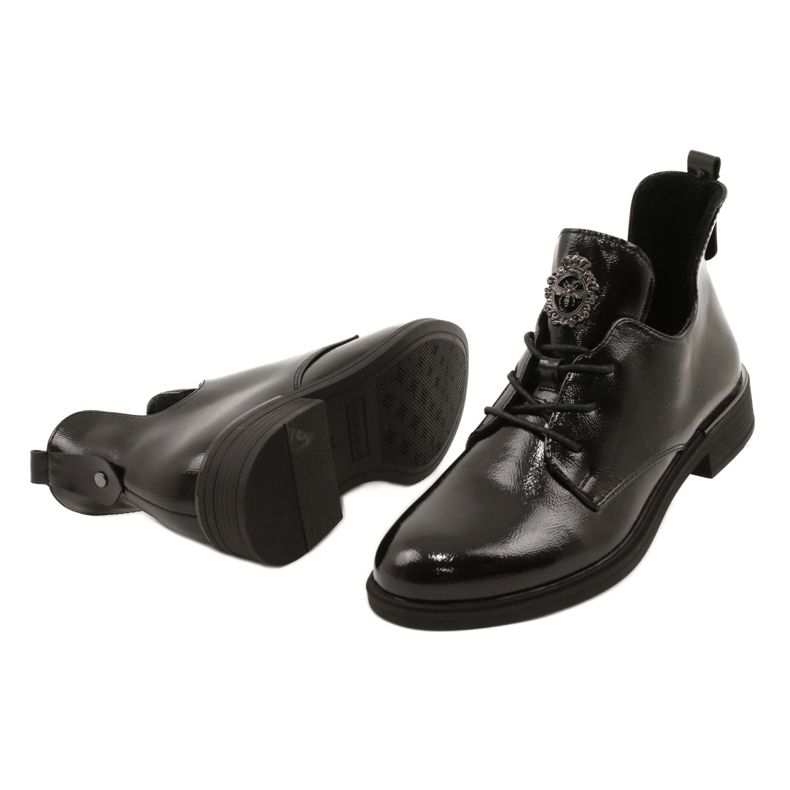 Patentované boty Sergio Leone PB262 černý 3