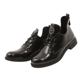 Patentované boty Sergio Leone PB262 černý 5