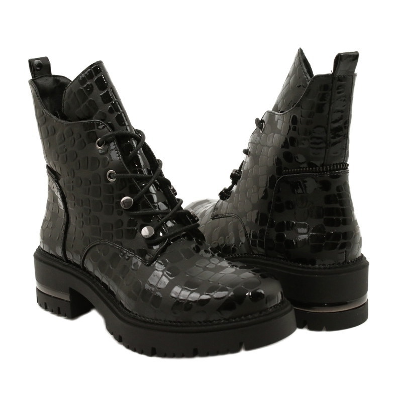 Stylové boty Sergio Leone TR744 černý 5