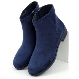 Klasické dámské boty Chelsea, námořnická modř 6215 Navy 1