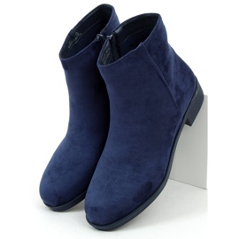 Klasické dámské boty Chelsea, námořnická modř 6215 Navy námořnická modrá 1