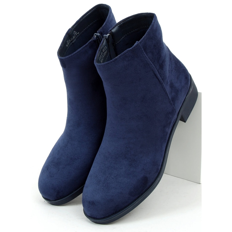 Klasické dámské boty Chelsea, námořnická modř 6215 Navy 1