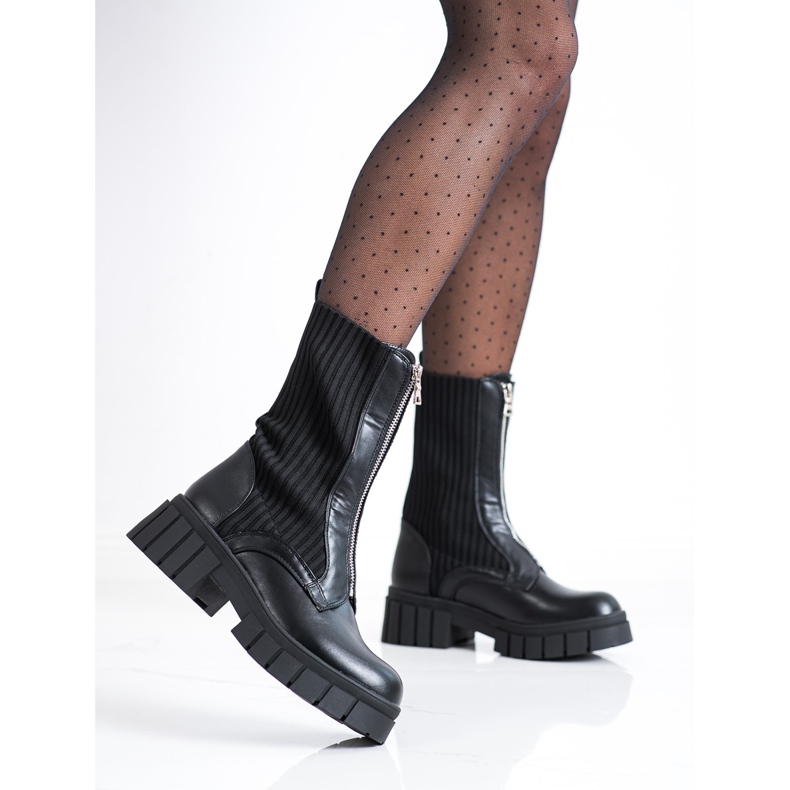 Seastar Černí dělníci s ponožkou černá 2