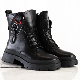 Seastar Černí dělníci s eko kůží černý 1