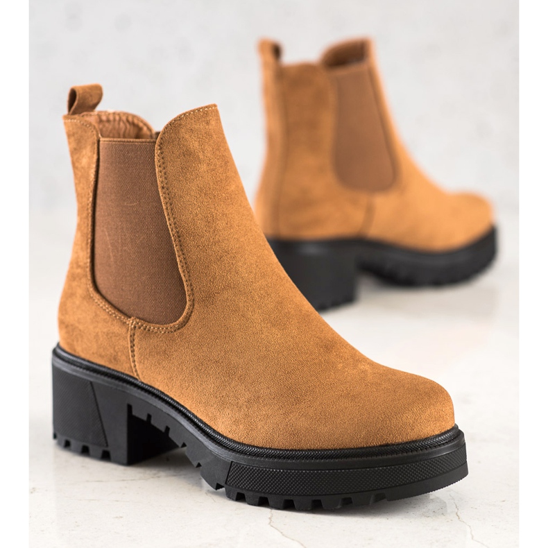 Seastar Klasické boty Chelsea hnědý 1