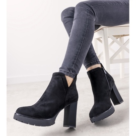 Černé boty na sloupku Bushido černý 1