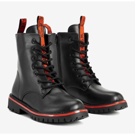 Černé dámské kozačky Badilo černá 1 Černé dámské kozačky Badilo černá 1