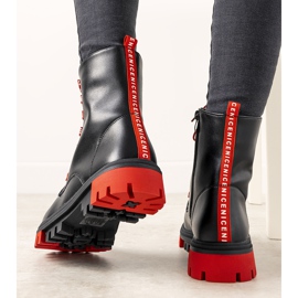 Černé dámské kozačky od Asha černá 1 Černé dámské kozačky od Asha černá 1