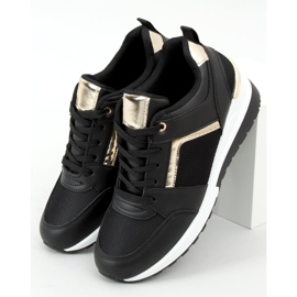 Černá sportovní obuv AD-349 Black černý 1