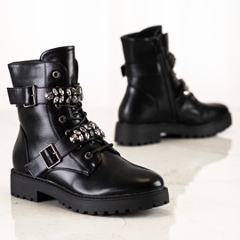 Bestelle Teplí dělníci s krystaly černý 2