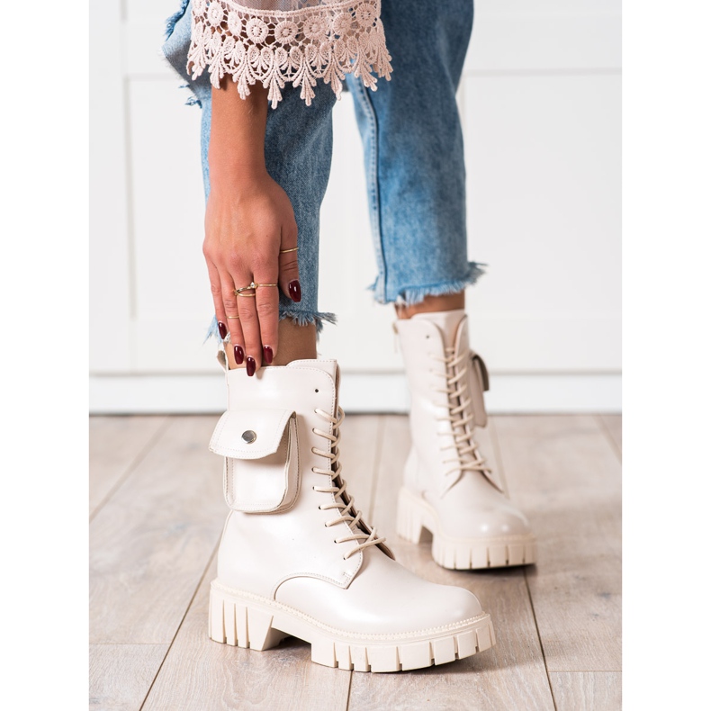 Seastar Pracovníci s kapsou béžový 1