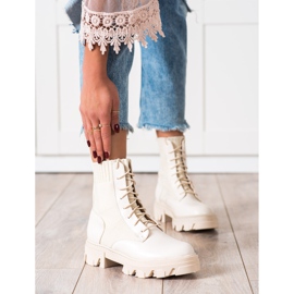 Seastar Nasazovací pracovníci s ponožkou béžový 2