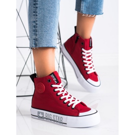 Dámské tenisky Big Star II274018 červený 1