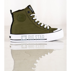 Tenisky Damskei Big Star II274017 zelený 1