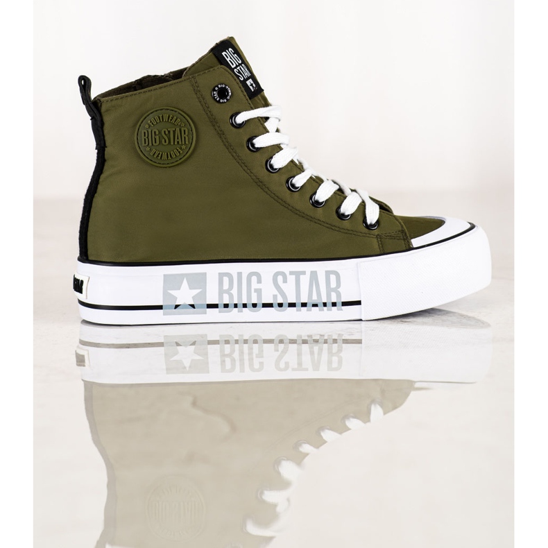 Tenisky Damskei Big Star II274017 zelený 1