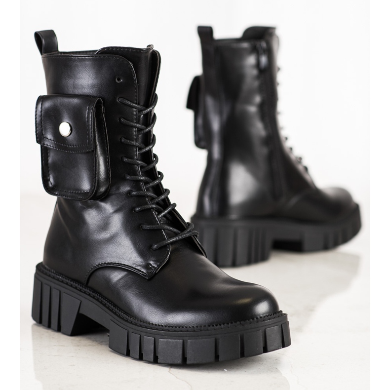 Seastar Pracovníci s kapsou černý 1