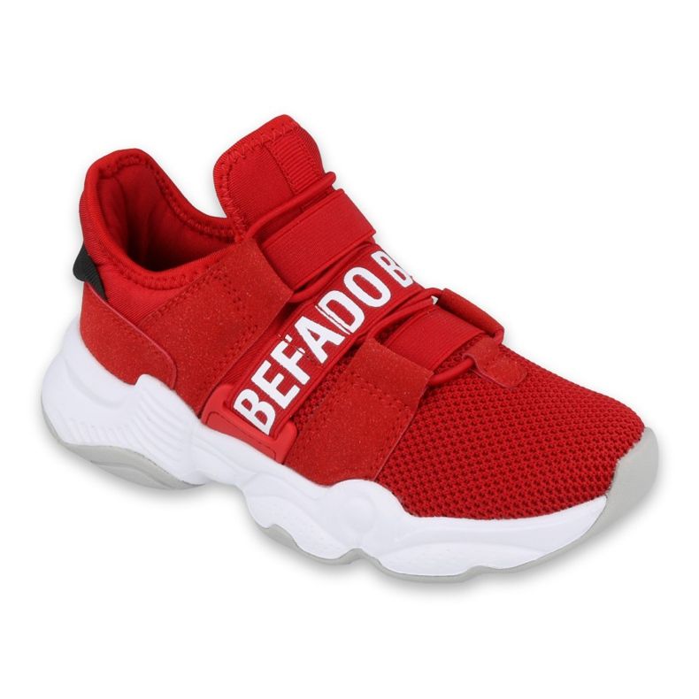 Dětské boty Befado 516Y064 bílý červený 1