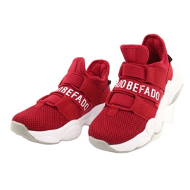 Dětské boty Befado 516Y064 bílý červené 3