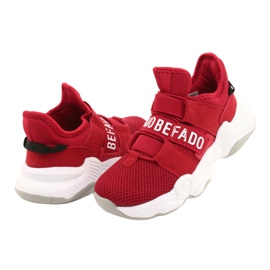 Dětské boty Befado 516Y064 bílý červené 4