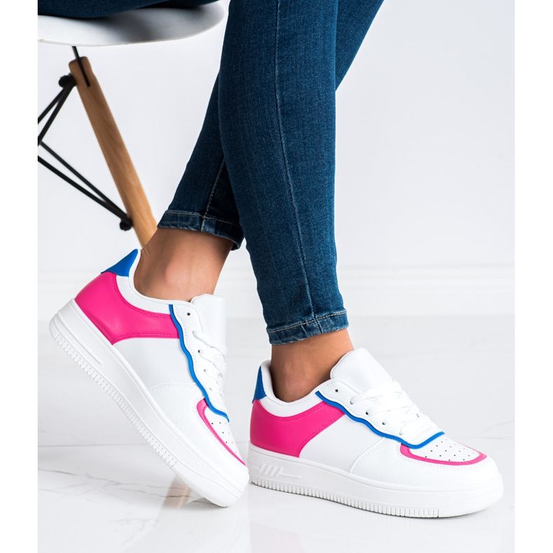 SHELOVET Módní sportovní obuv bílý 2