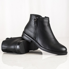 Clowse Neformální boty s hadím potiskem černá 1