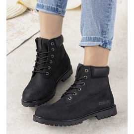 Černá dámská turistická obuv Big Star Amitee 1