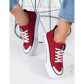 Dámské tenisky Big Star II274025 červené 1