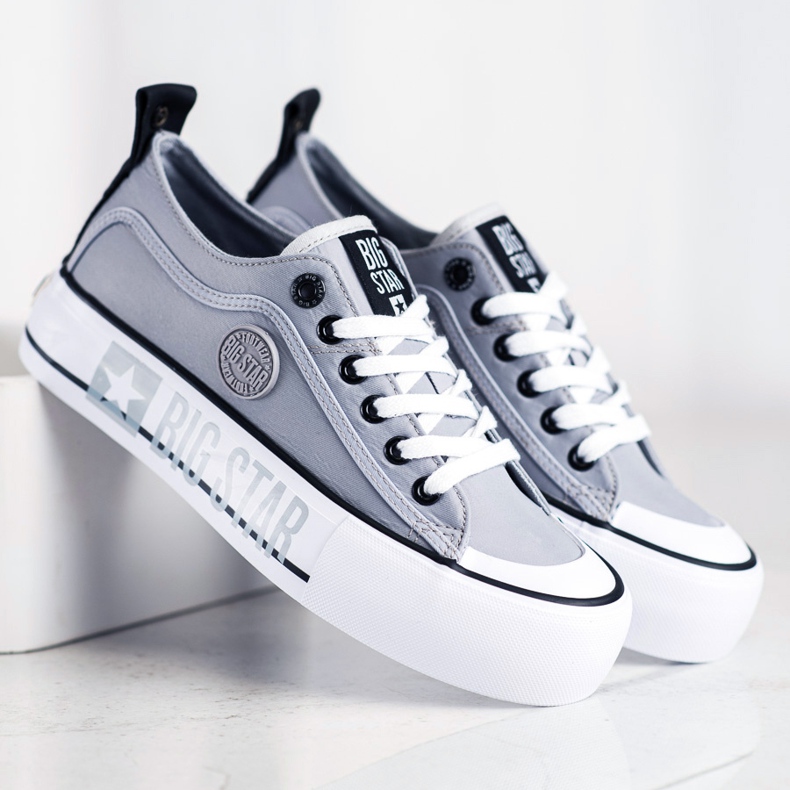 Dámské tenisky Big Star II274023 šedá 1