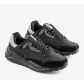 Pánská sportovní obuv Big Star Black Croteau černá 1