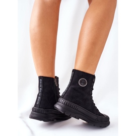 Dámské turistické boty Big Star II274351 černé černá 1