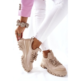 PS1 Dámské sportovní boty Tenisky béžové Miles béžový 2
