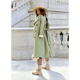 PS1 Dámské teplé boty Jodhpur kozačky Beige Rock My Life béžový 1