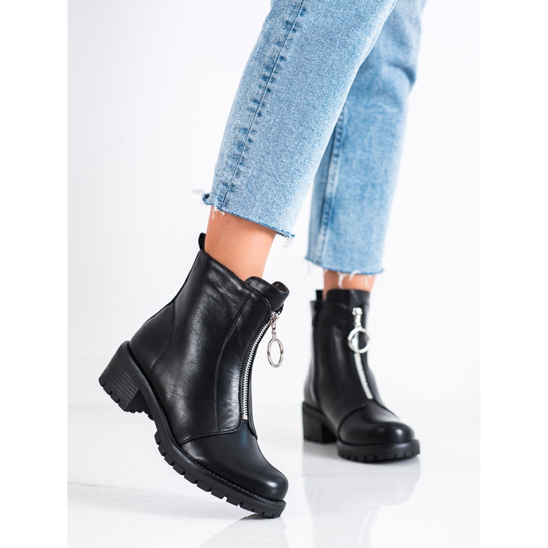 Lucky Shoes Příležitostní pracovníci na posuvníku černý 2