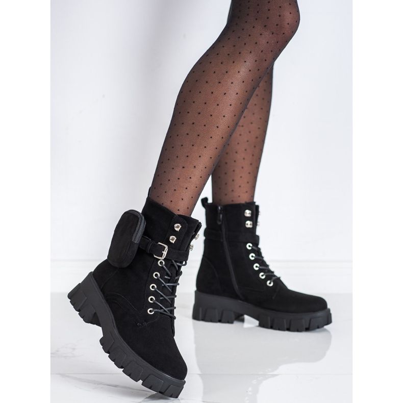 Pracovníci na semiši s kapsou VINCEZA černá 1