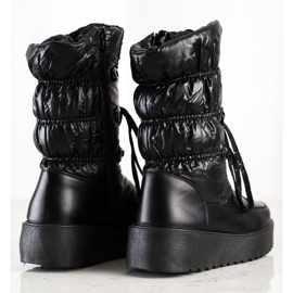 S. BARSKI Stylowe Śniegowce S.BARSKI černá 1