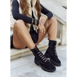 PM1 Dámské boty Workers Slip Black Maxine černá 1