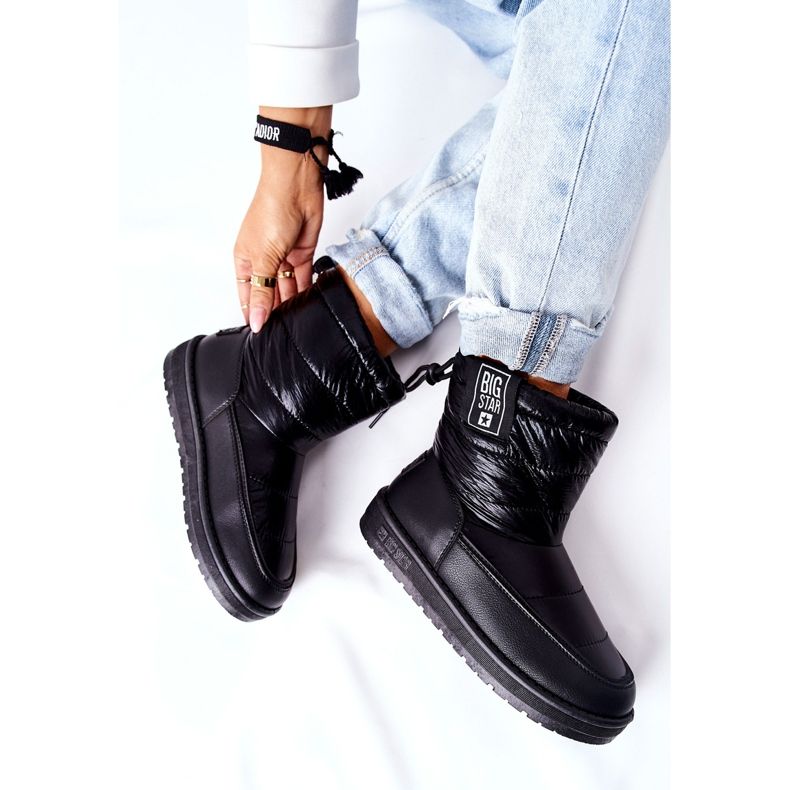 Dámské sněhové boty Big Star II274120 Black černá 1